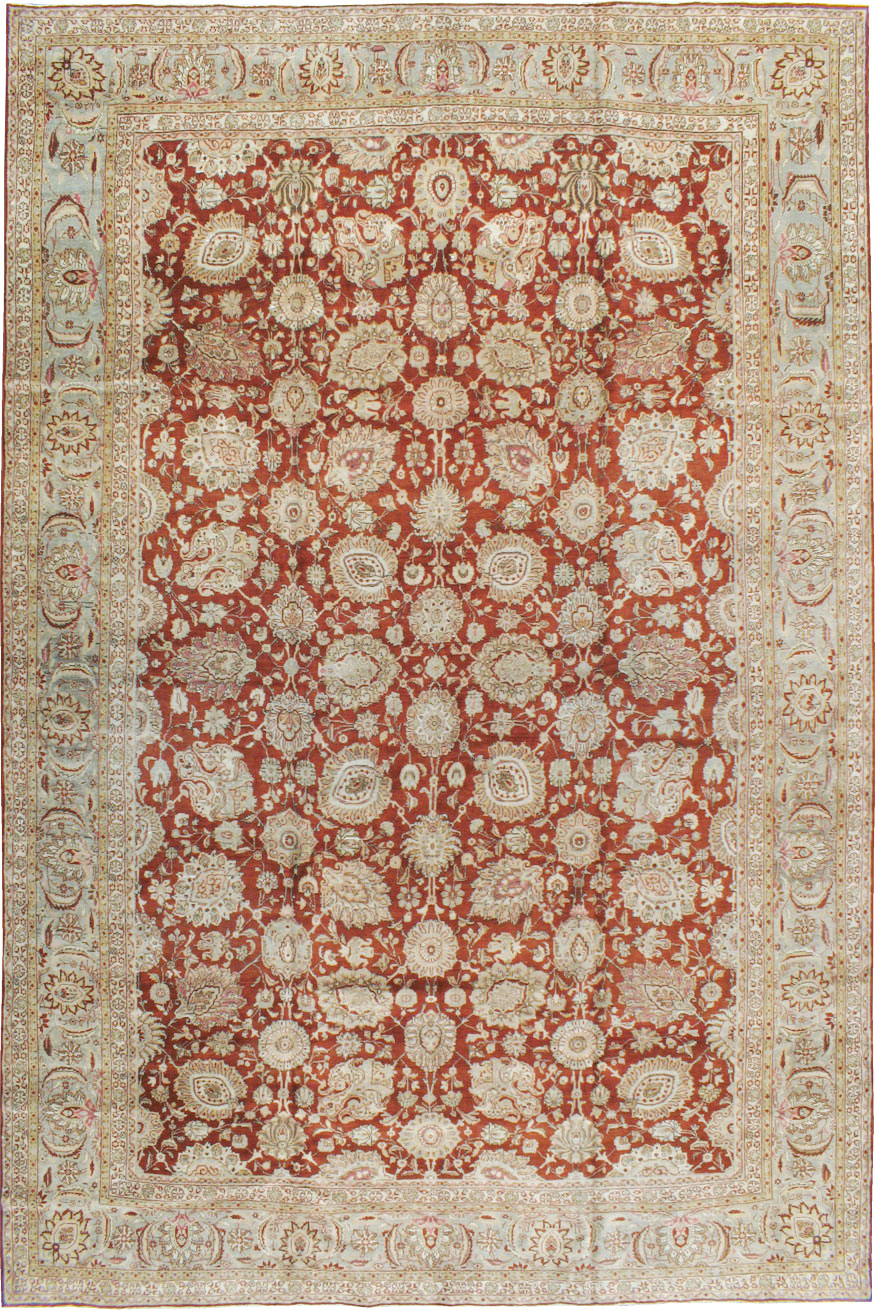 Antique Persian Mahal Carpet, No.18385 - Galerie Shabab