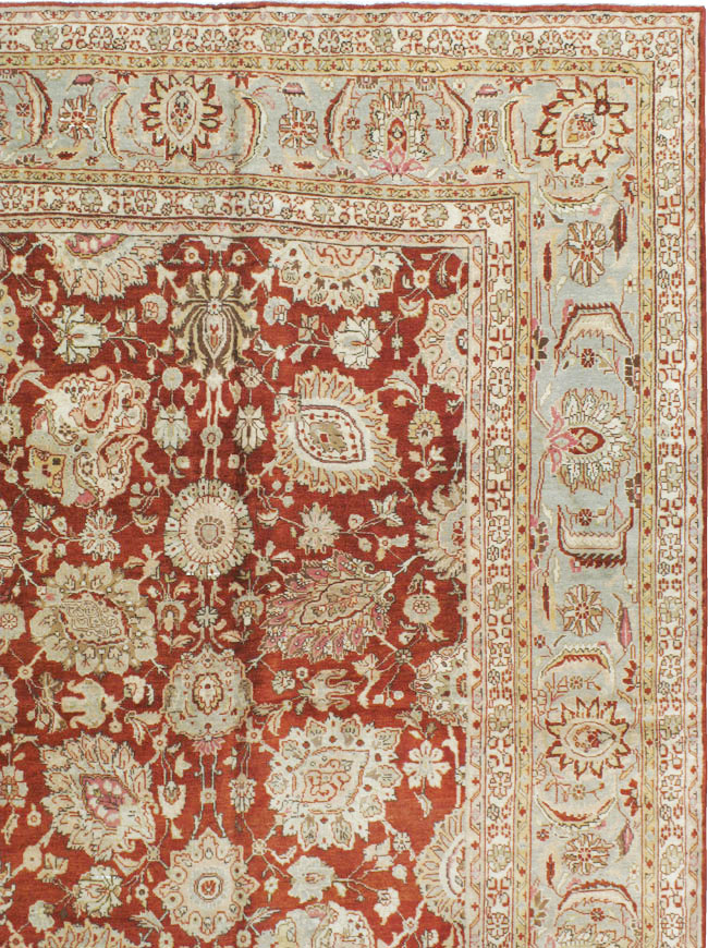 Antique Persian Mahal Carpet, No.18385 - Galerie Shabab
