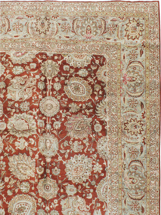 Antique Persian Mahal Carpet, No.18385 - Galerie Shabab