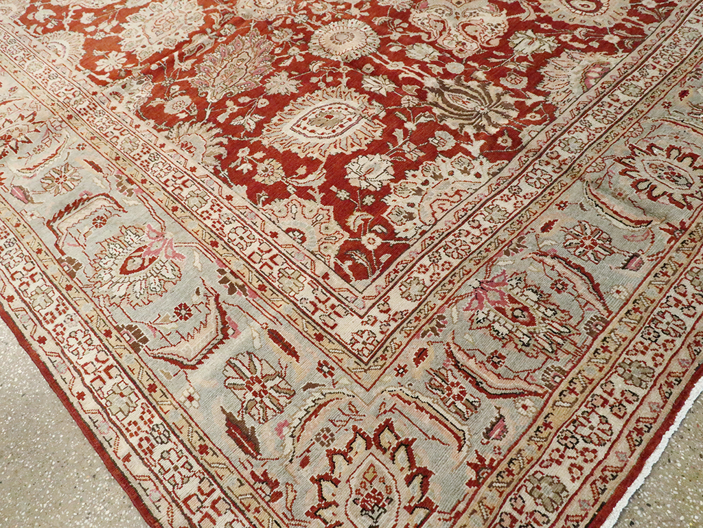 Antique Persian Mahal Carpet, No.18385 - Galerie Shabab