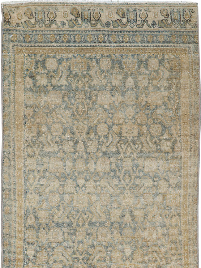 Vintage Persian Malayer Runner, No.18388 - Galerie Shabab