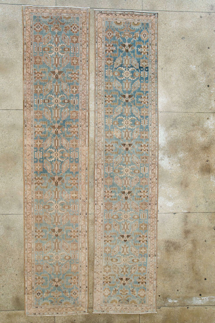 Vintage Persian Malayer Runner (Pair: 1 of 2), No.18389 - Galerie Shabab
