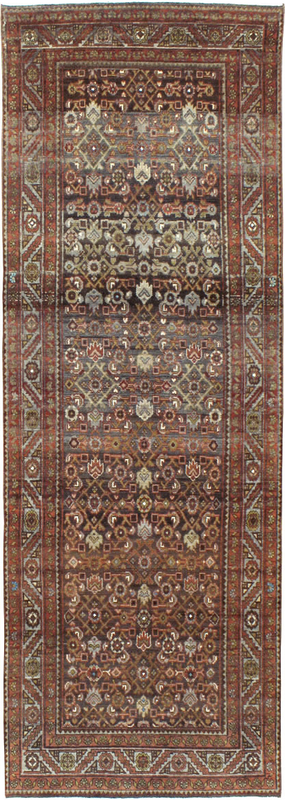 Vintage Persian Malayer Runner, No.18391 - Galerie Shabab