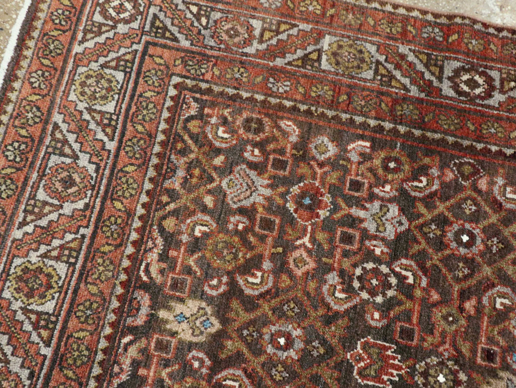 Vintage Persian Malayer Runner, No.18391 - Galerie Shabab