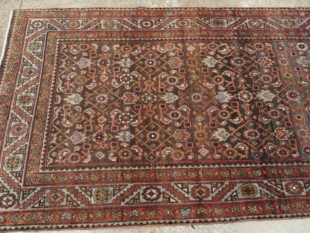 Vintage Persian Malayer Runner, No.18391 - Galerie Shabab