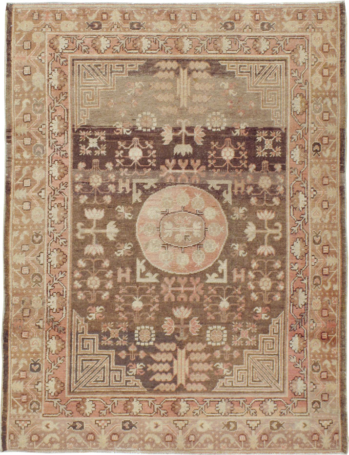 Antique East Turkestan Khotan Rug, No.18414 - Galerie Shabab