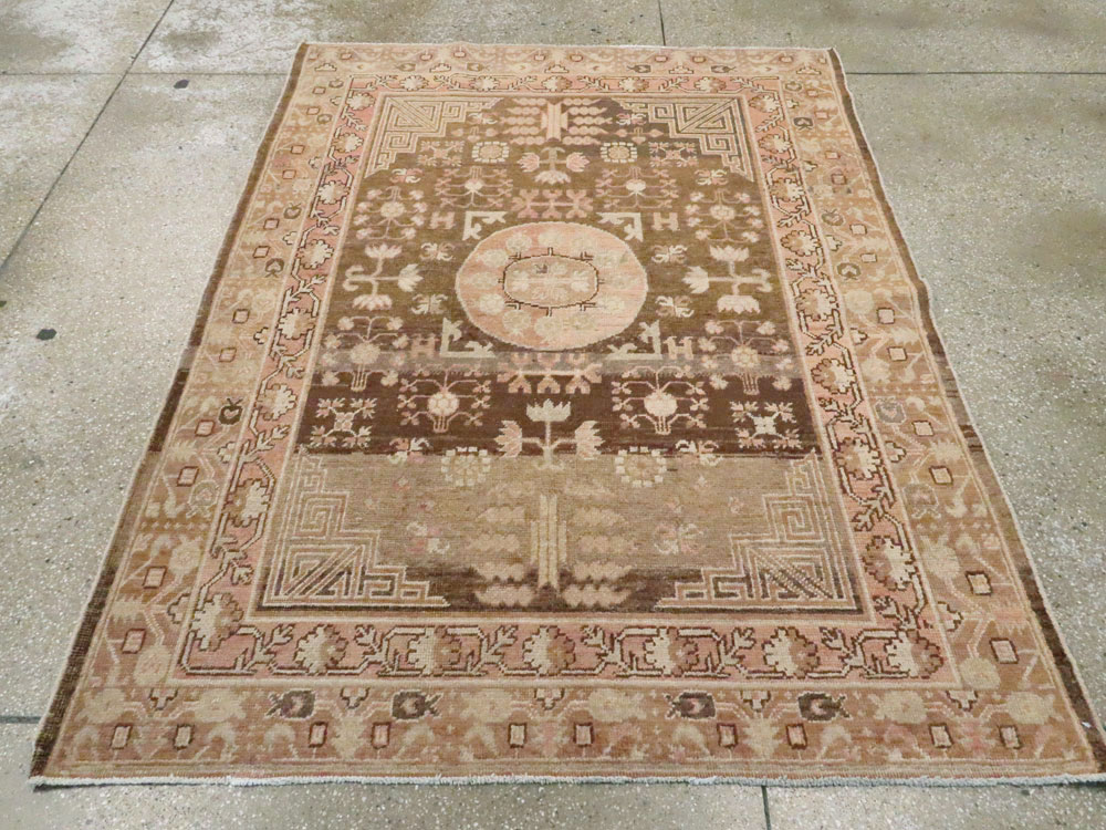 Antique East Turkestan Khotan Rug, No.18414 - Galerie Shabab