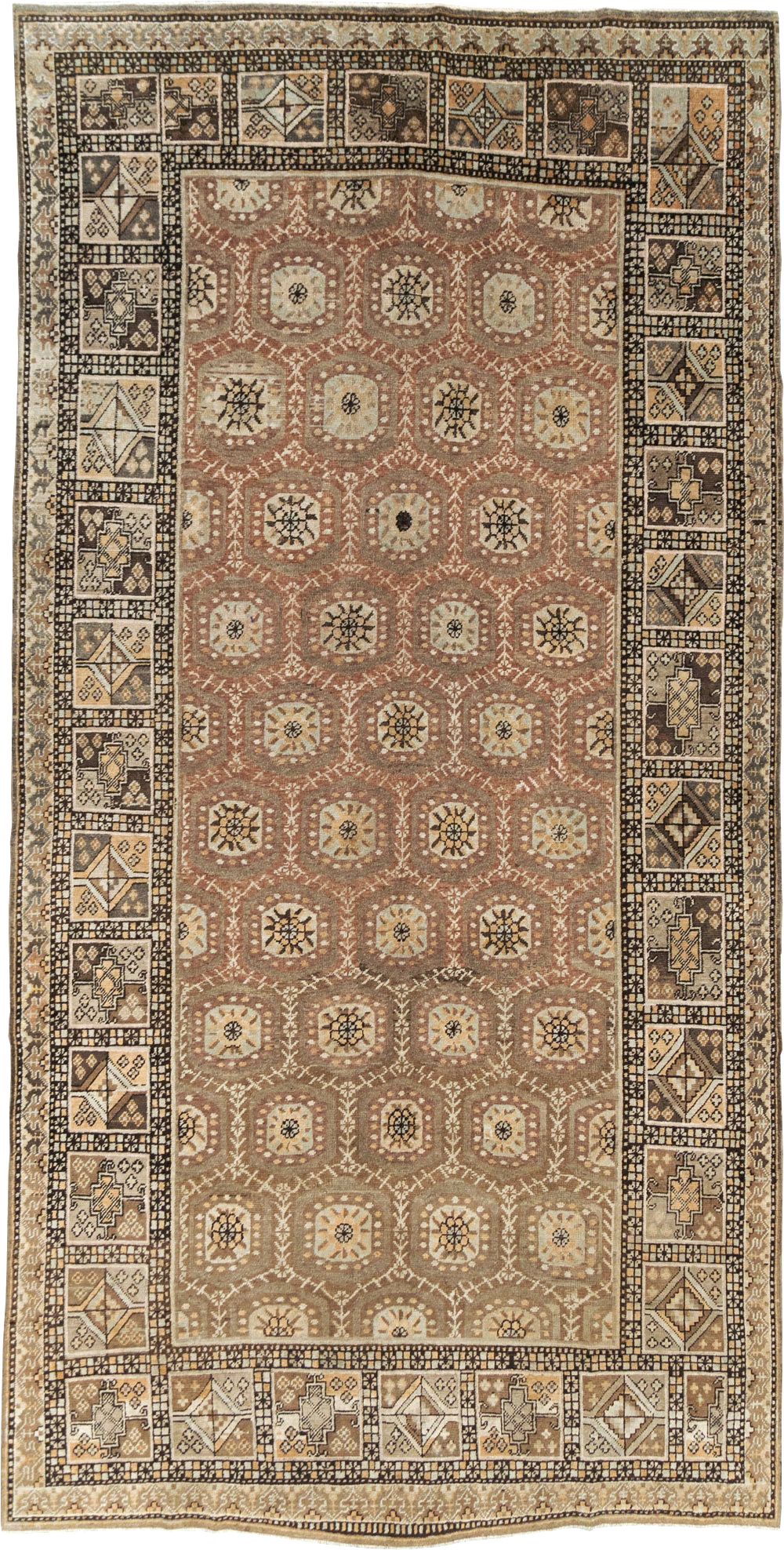 Antique East Turkestan Khotan Gallery Rug, No.18427 - Galerie Shabab