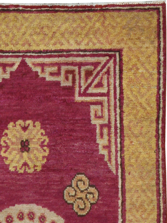 Antique East Turkestan Khotan Rug, No.18429 - Galerie Shabab