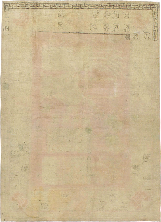 Vintage East Turkestan Khotan Rug, No.18437 - Galerie Shabab