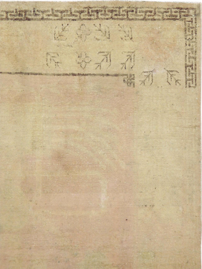 Vintage East Turkestan Khotan Rug, No.18437 - Galerie Shabab