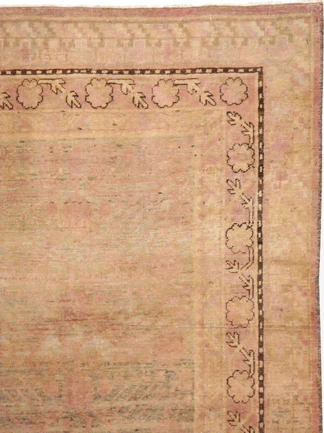 Vintage East Turkestan Khotan Carpet, No.18440 - Galerie Shabab