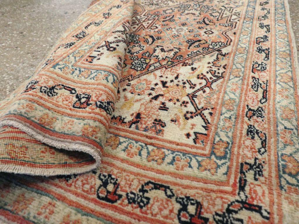 Antique Persian Tabriz Hagi Jalili Rug, No.18460 - Galerie Shabab