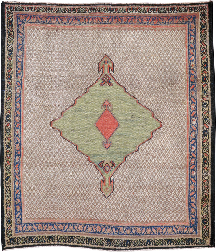 Vintage Persian Hamadan Rug, No.18461 - Galerie Shabab