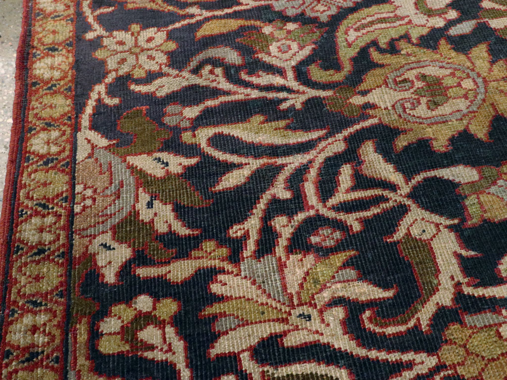 Antiuqe Persian Mahal Sampler Rug, No.18464 - Galerie Shabab