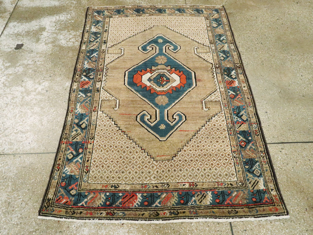 Vintage Persian Malayer Rug, No.18466 - Galerie Shabab
