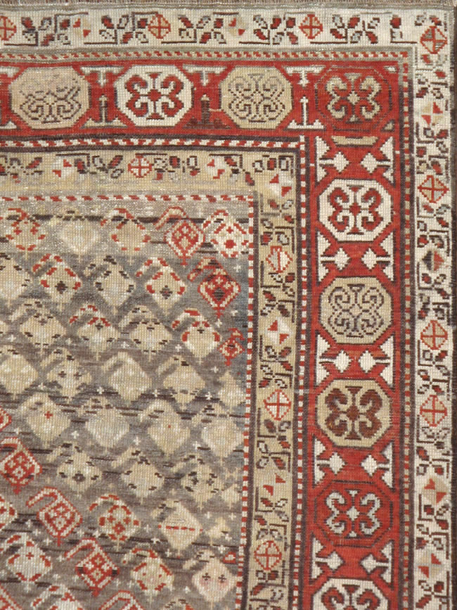 Antique Caucasian Kazak Rug, No.18467 - Galerie Shabab