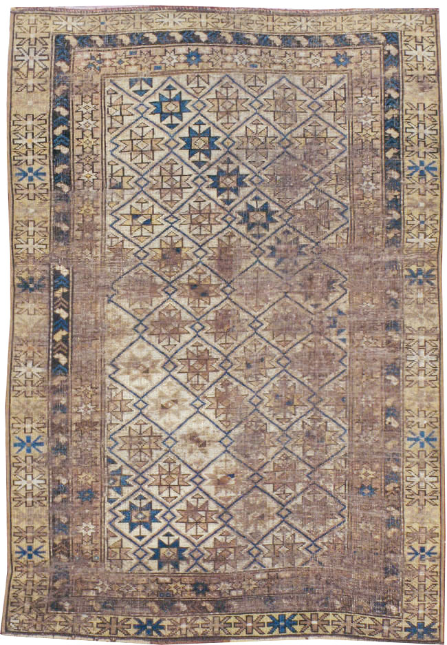 Antique Caucasian Shirvan Rug, No.18469 - Galerie Shabab