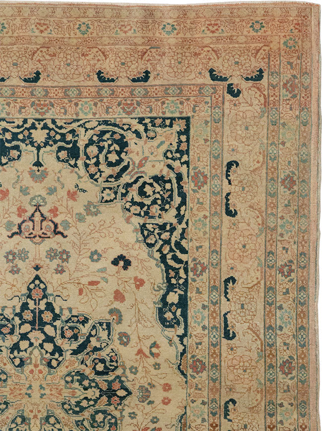 Antique Persian Tabriz Hagi Jalili Rug, No.18474 - Galerie Shabab