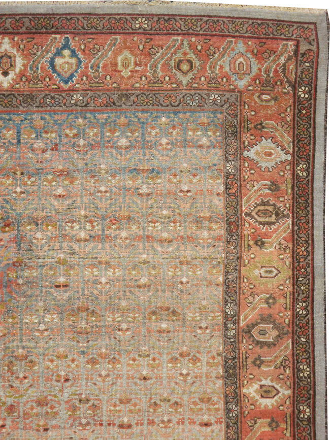 Antique Persian Kurdish Gallery Rug, No.18475 - Galerie Shabab