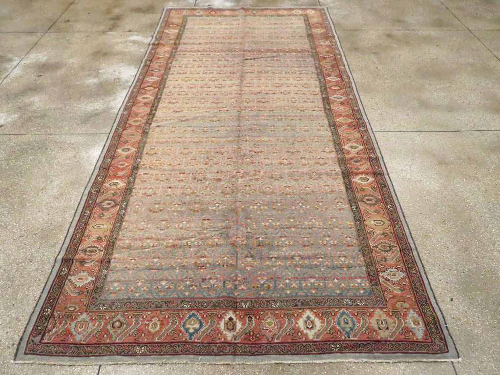 Antique Persian Kurdish Gallery Rug, No.18475 - Galerie Shabab