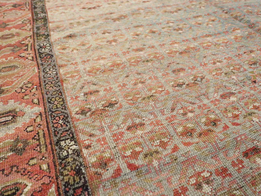 Antique Persian Kurdish Gallery Rug, No.18475 - Galerie Shabab