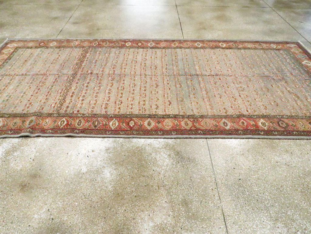 Antique Persian Kurdish Gallery Rug, No.18475 - Galerie Shabab