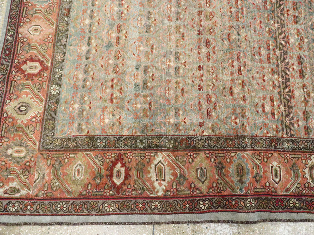 Antique Persian Kurdish Gallery Rug, No.18475 - Galerie Shabab