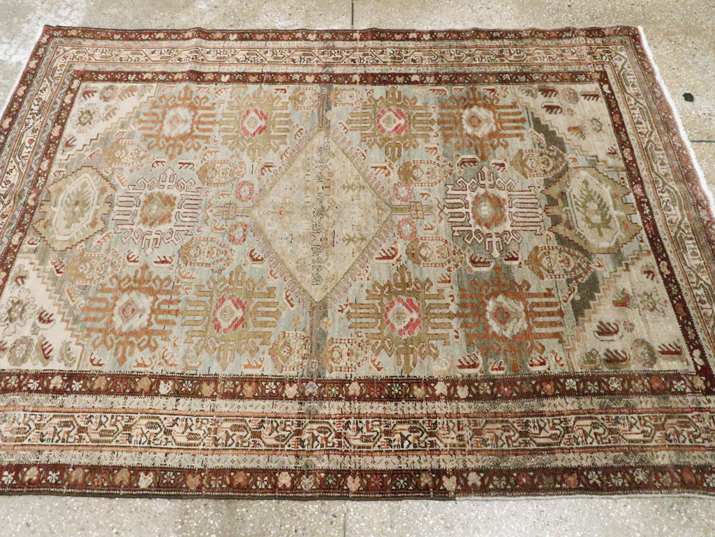Antique Persian Malayer Rug, No.18480 - Galerie Shabab