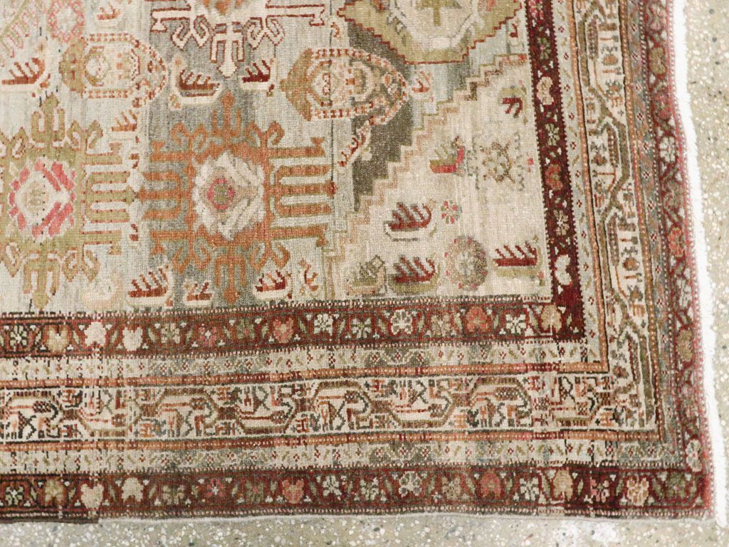 Antique Persian Malayer Rug, No.18480 - Galerie Shabab