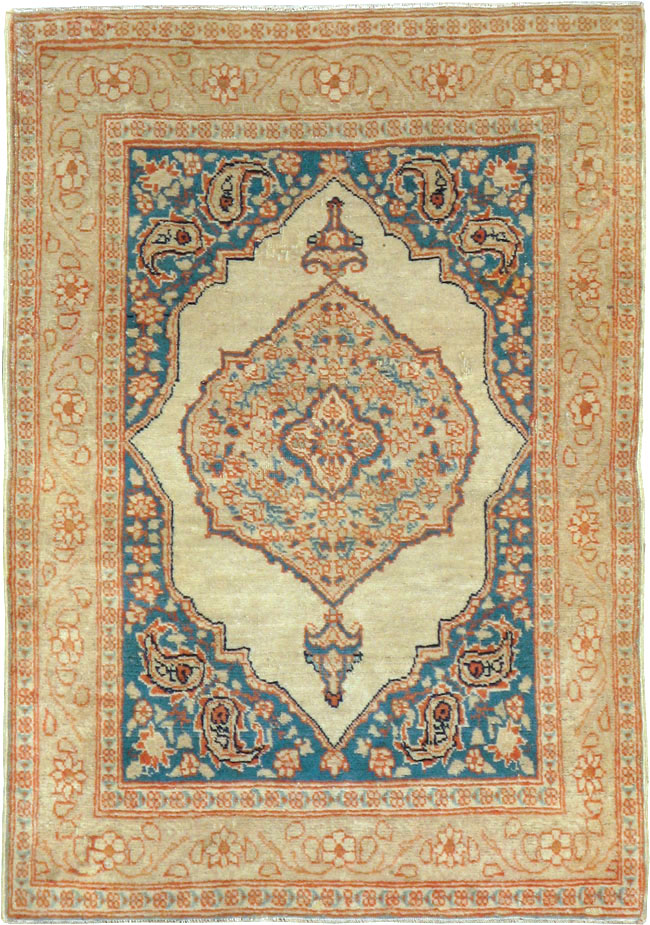 Antique Persian Tabriz Hagi Jalili Rug, No.18481 - Galerie Shabab