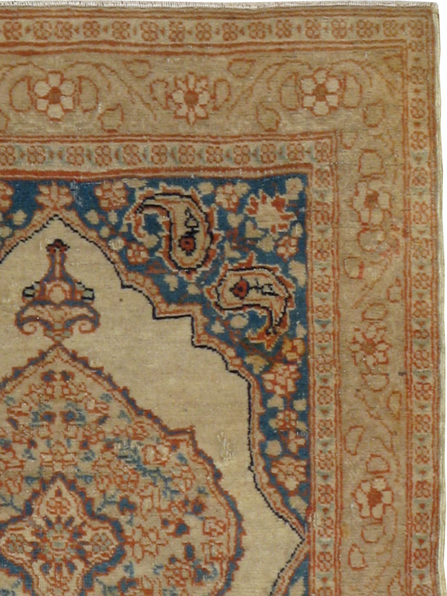 Antique Persian Tabriz Hagi Jalili Rug, No.18481 - Galerie Shabab