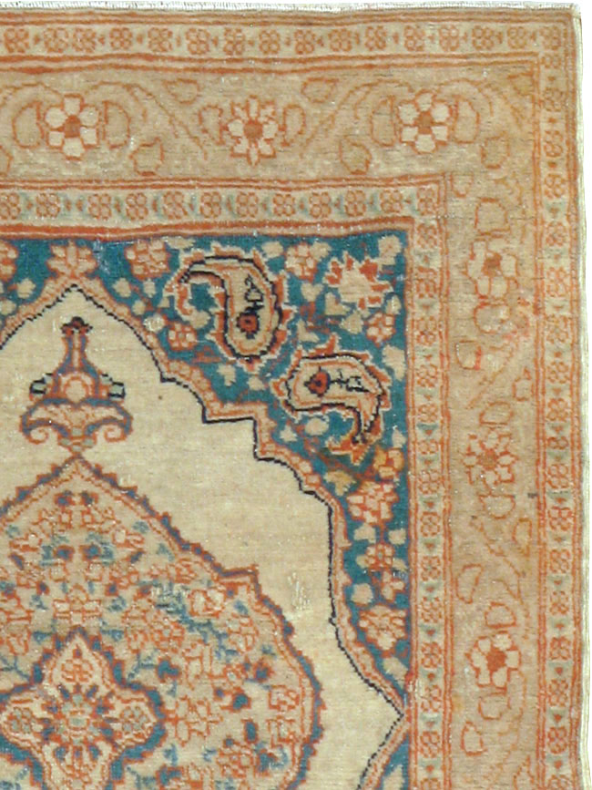 Antique Persian Tabriz Hagi Jalili Rug, No.18481 - Galerie Shabab