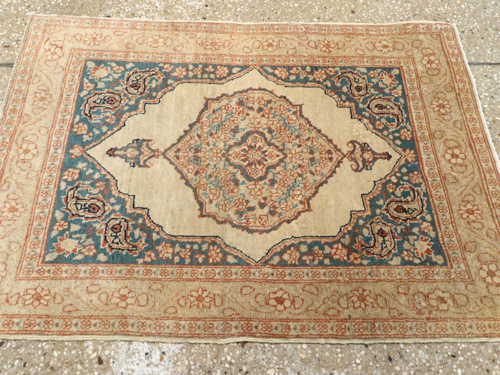 Antique Persian Tabriz Hagi Jalili Rug, No.18481 - Galerie Shabab