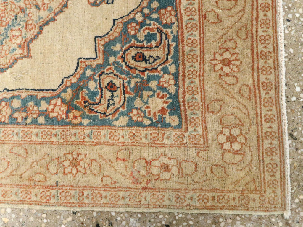 Antique Persian Tabriz Hagi Jalili Rug, No.18481 - Galerie Shabab