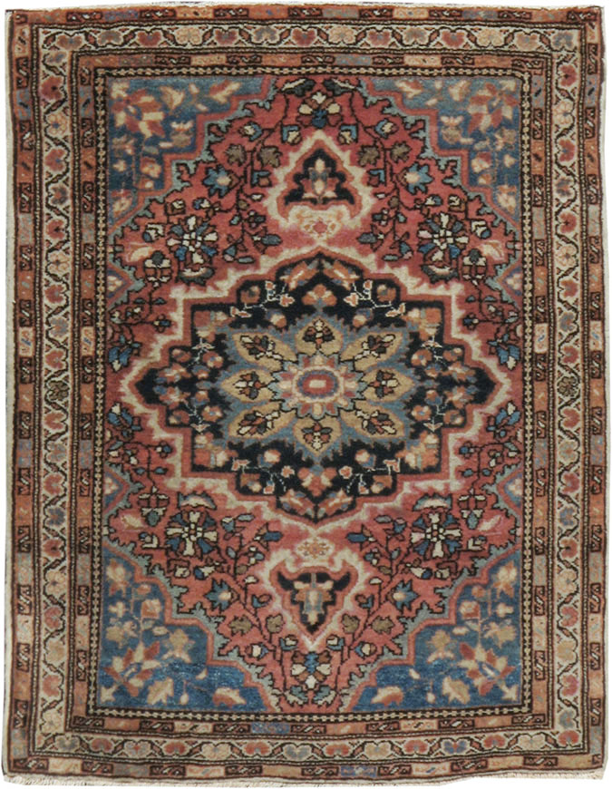 Antique Persian Sarouk Fereghan Rug, No.18482 - Galerie Shabab