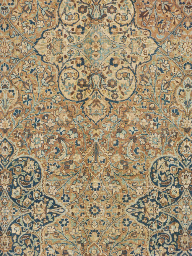 Antique Persian Mashad Carpet, No.18484 - Galerie Shabab