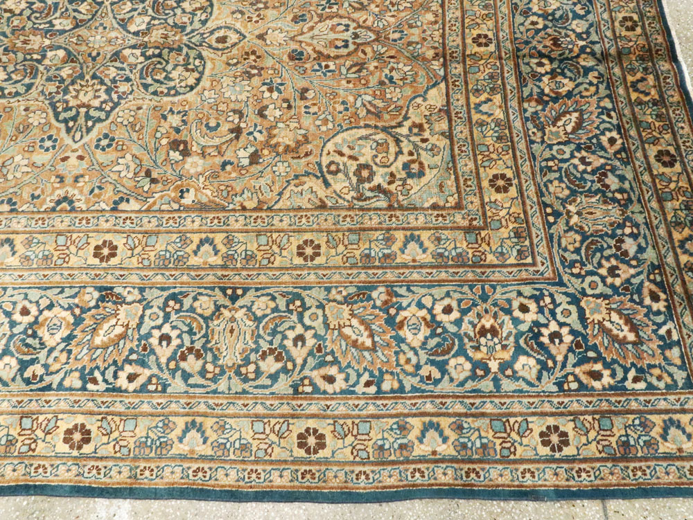 Antique Persian Mashad Carpet, No.18484 - Galerie Shabab