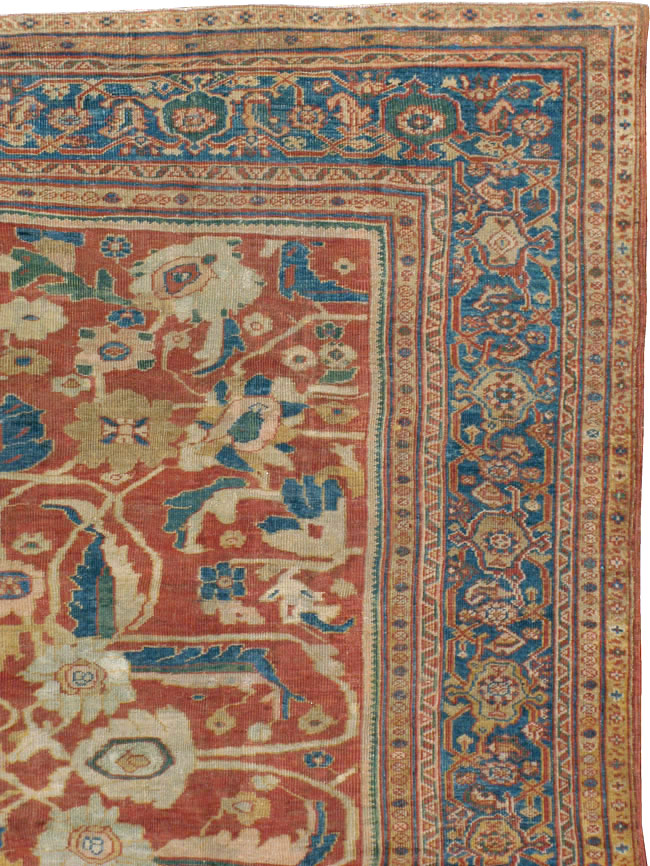 Antique Persian Sultanabad Carpet, No.18486 - Galerie Shabab