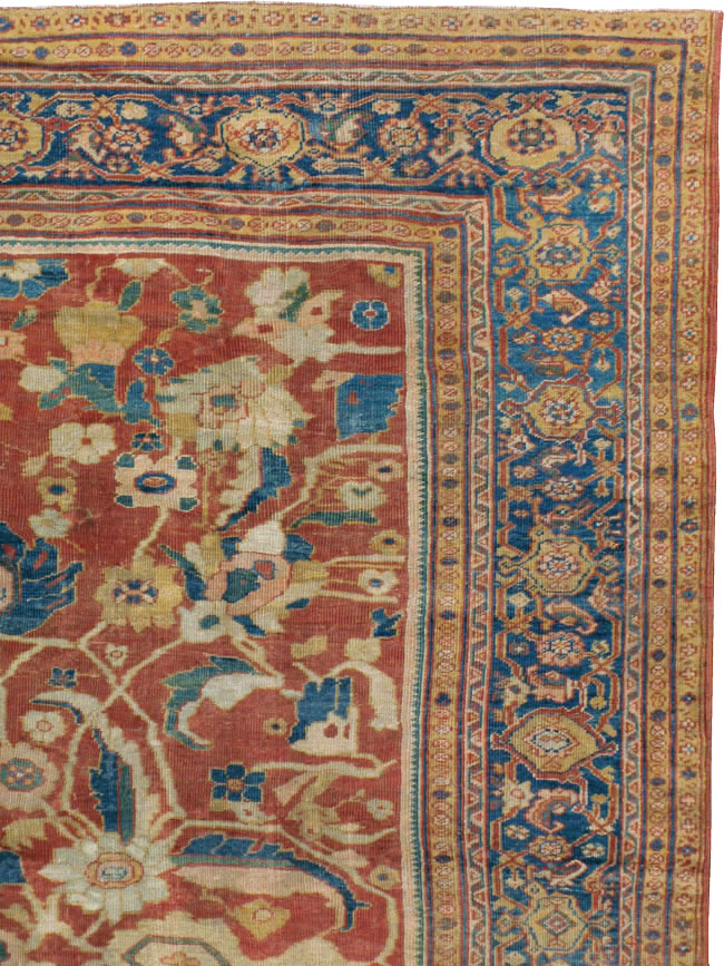 Antique Persian Sultanabad Carpet, No.18486 - Galerie Shabab