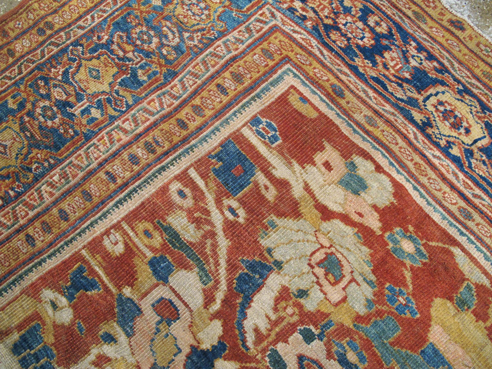 Antique Persian Sultanabad Carpet, No.18486 - Galerie Shabab