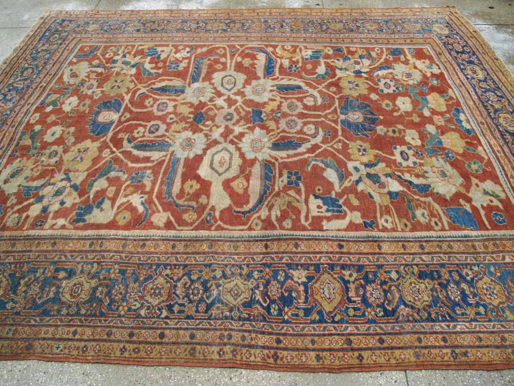 Antique Persian Sultanabad Carpet, No.18486 - Galerie Shabab