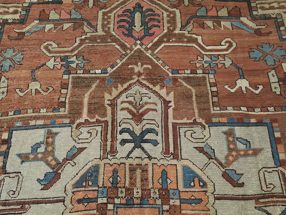 Antique Persian Serapi Carpet, No.18490 - Galerie Shabab