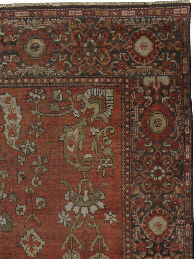 Antique Sarouk Fereghan Rug, No.18503 - Galerie Shabab