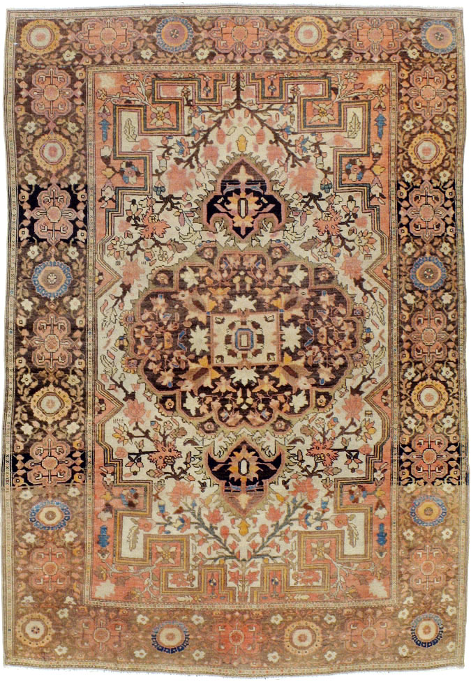 Antique Persian Sarouk Farahan Rug, No.18504 - Galerie Shabab