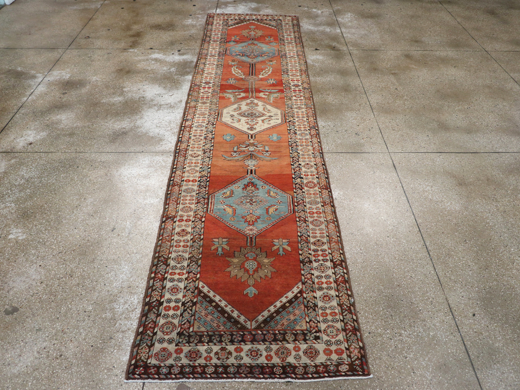Antique Persian Bakshaish Runner, No.18508 - Galerie Shabab