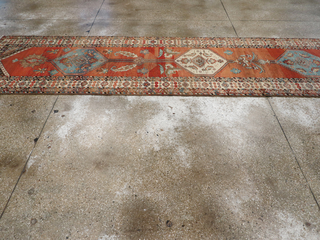 Antique Persian Bakshaish Runner, No.18508 - Galerie Shabab