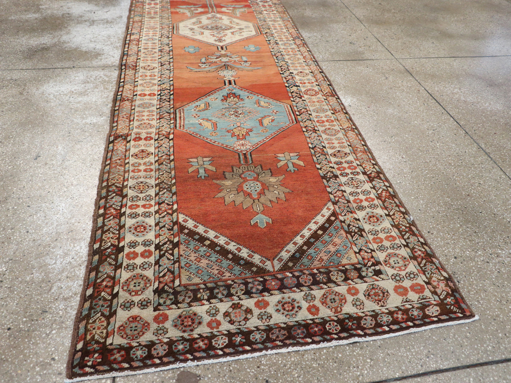 Antique Persian Bakshaish Runner, No.18508 - Galerie Shabab