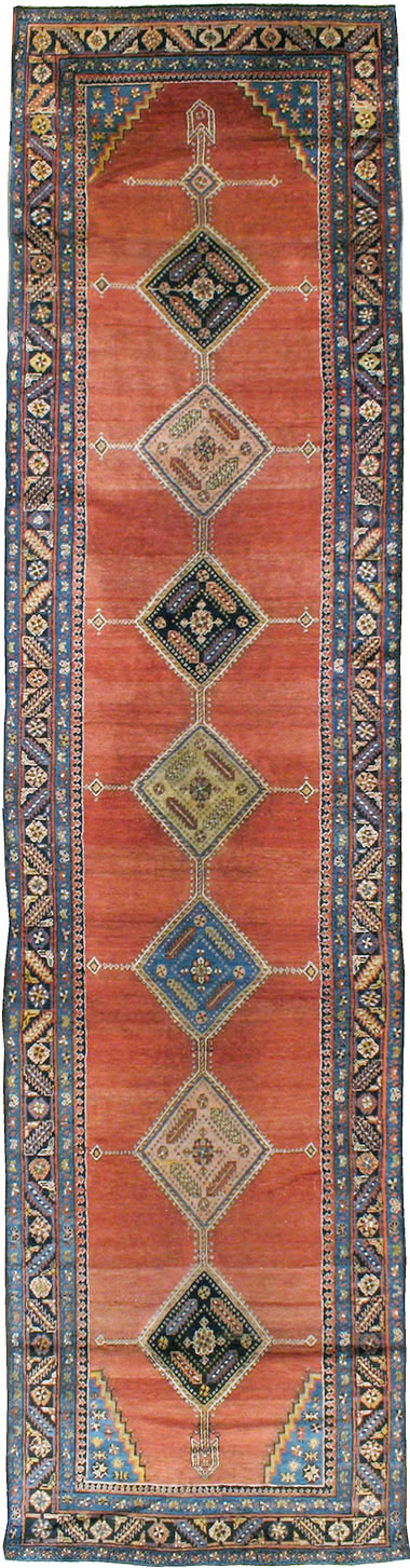 Antique Persian Bakshaish Runner, No.18510 - Galerie Shabab