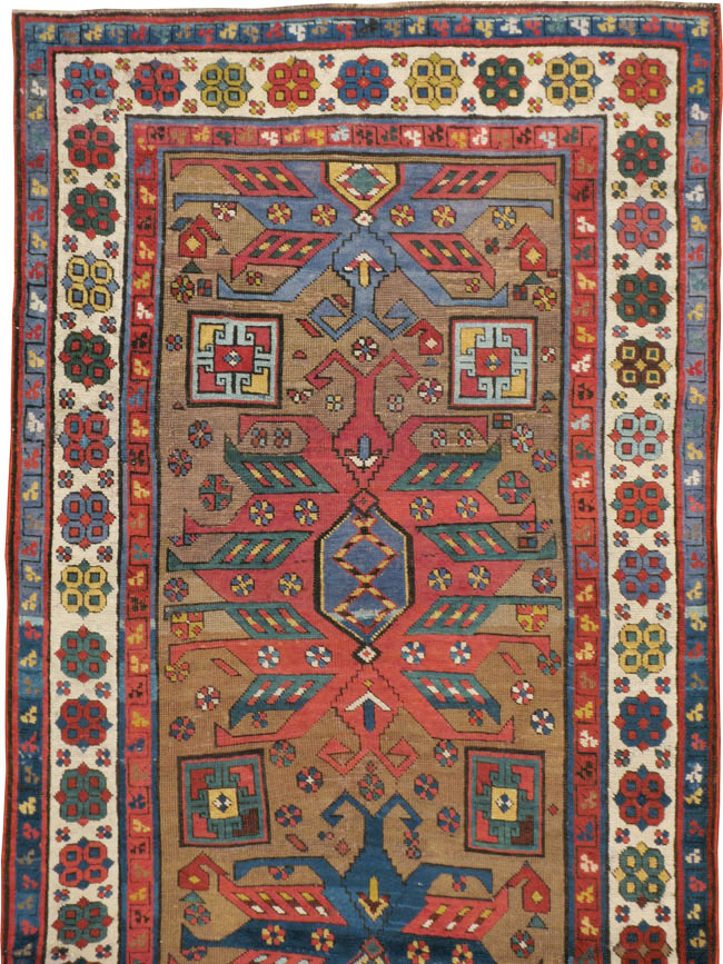 Antique Caucasian Kazak Rug, No.18514 - Galerie Shabab